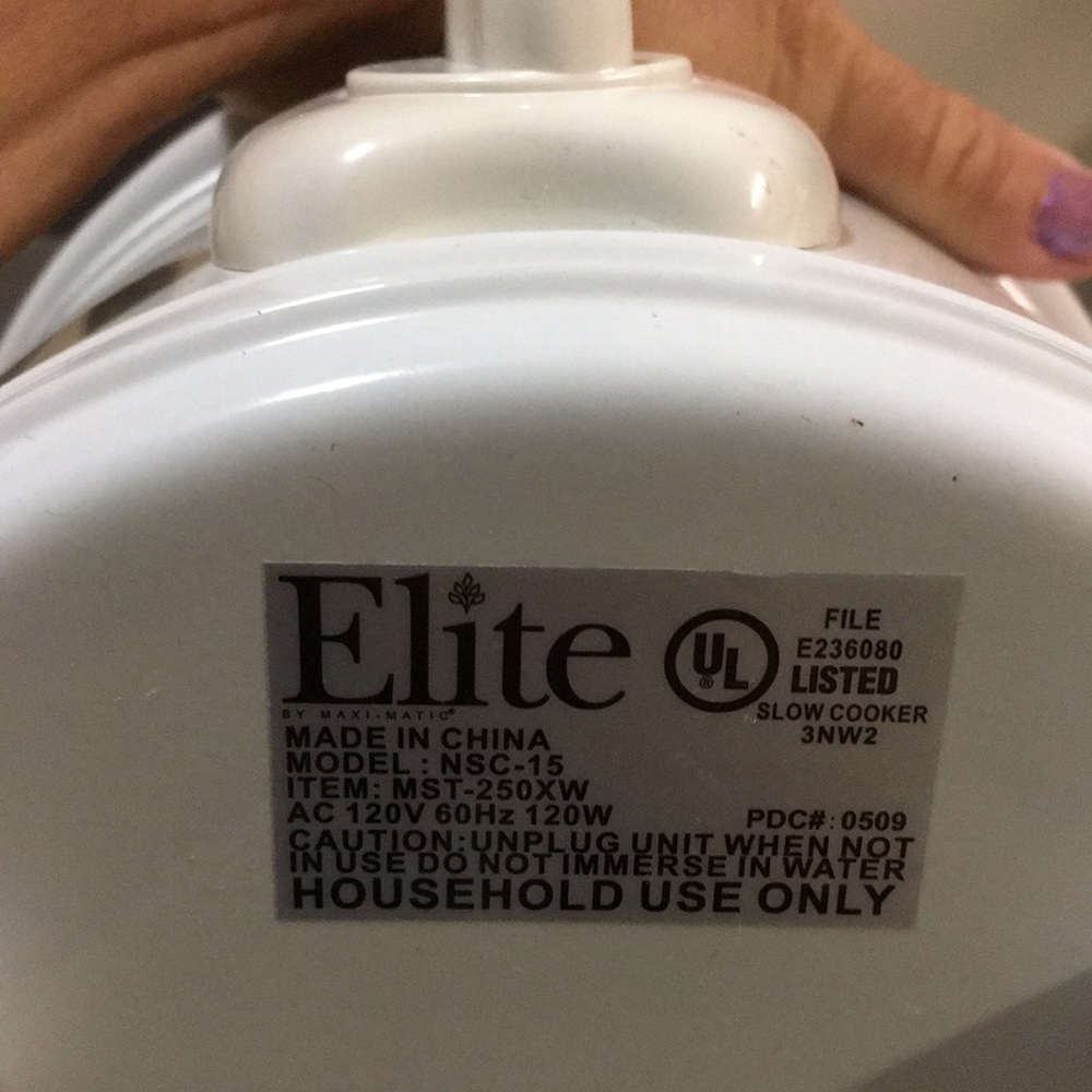 Elite slow cooker - Picture 4 of 4